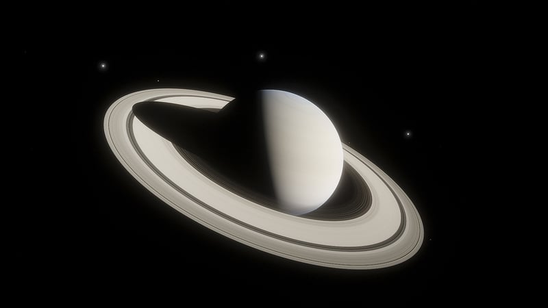 Saturn Ring Centerpiece